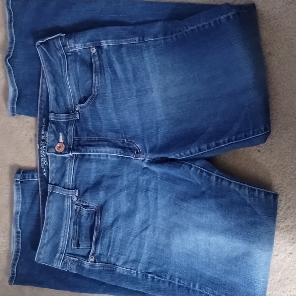 American Eagle Outfitters super stretch 12 regular kick boot jeans